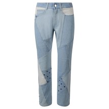 Stella McCartney Patchwork Boyfriend Denim Jeans Blue ( 25 ) - £253.99 GBP