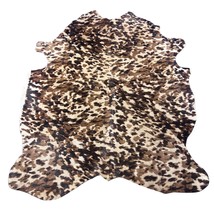 Spotted Tricolor Printed Cowhide Rug Size: feet Z-001 - $276.21