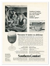 Print Ad Southern Comfort Improved Sour Recipe Vintage 1972 Advertisement - £7.75 GBP