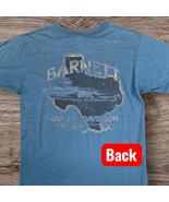 Vintage Harley Davidson BARNETT EL PASO TEXAS T-Shirt Size M Blue Faded ... - $359.23 MXN