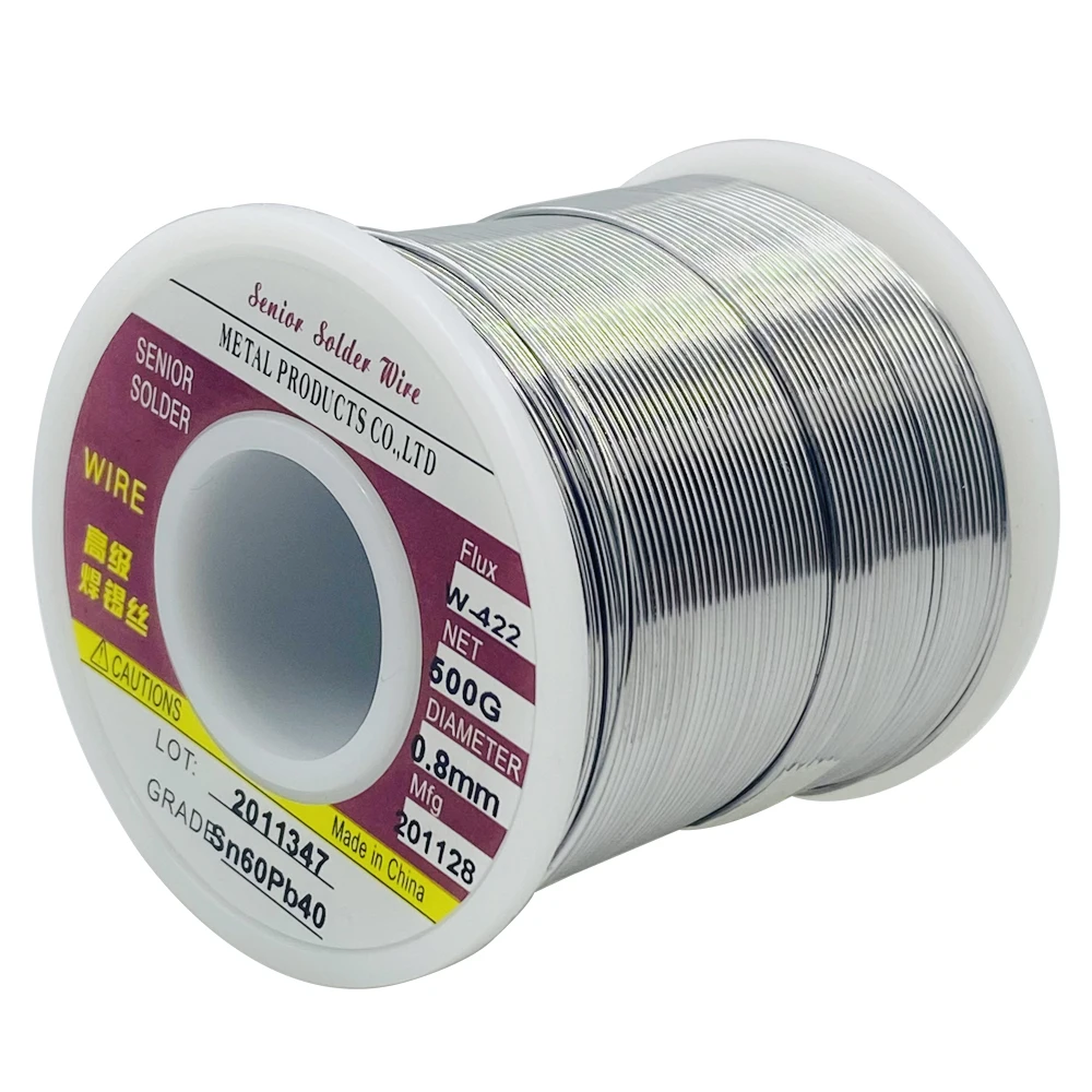500g Tin Wire Melt Rosin Core Solder Soldering Wire Roll No-clean high quality f - £53.68 GBP