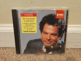 Vivaldi The Four Seasons Itzhak Perlman (CD, EMI, 1984) D101386 - $7.59