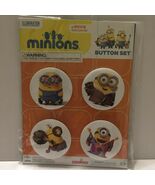 NEW Official Despicable ME Minions 4 Button Set - €6,97 EUR