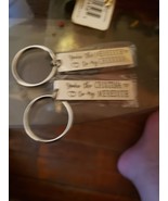 Soul Sisters Keychain for 2-2PCS You&#39;re The Cristina to My Meredith Ture... - $22.00 CAD