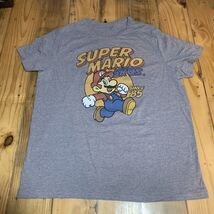 Old Navy Super Mario Bros  Short Sleeve T-shirt Unisex Size XXL Gray - $6.92