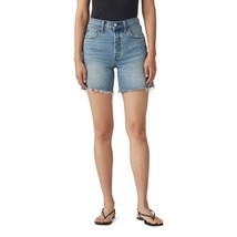 Levi&#39;s Women&#39;s 501&amp;Reg; Dark Wash High Rise Mid Thigh Stretch Denim Shor... - $39.84