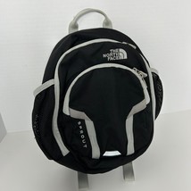 The North Face Sprout Mini Tiny Kids Baby Backpack Black Gray Zipper Poc... - £21.25 GBP