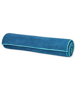 Gaiam Stay Put Yoga Towel Mat (Fits Over Standard Size - 68&quot;L x 24&quot;W), Lake - $1,530.39 MXN