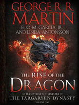 The Rise of the Dragon:An Illustrated History of the Targaryen Dynasty Hardcover - £15.33 GBP