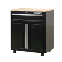 Husky Ready-to-Assemble 24-Gauge Steel 1-Drawer 2-Door Garage Base Cabinet - $236.55