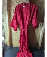 Vintage California Dynasty Robe Women&#39;s size Medium Slinky Kimono Style ... - €18,09 EUR