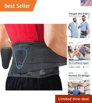 Back Brace for Lower Back Pain - Immediate Relief from Sciatica, Herniat... - $71.18