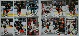 2019-20 Upper Deck UD Anaheim Ducks Series 1 &amp; 2 Team Set of 12 Hockey Cards - £3.18 GBP