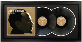 John Legend &quot;Get Lifted&quot; Original Double Record Professionally Framed Display - £213.30 GBP