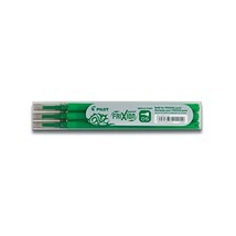 Pilot Refills for Frixion Point Rollerball 0.5 mm - Green, Pack of 3  - $14.00