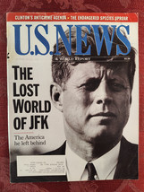 U S NEWS World Report Magazine November 15 I993 The Lost World of JFK - £11.30 GBP