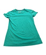 Nike Dri-Fit Top Women&#39;s XS Mint Crew Neck Regular Fit Short Sleeve Pull... - $16.44