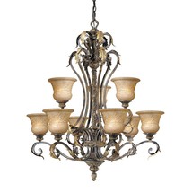 Monaco 9-Light Peruvian Patina Chandelier - $1,590.00