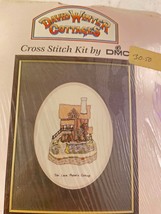David Winter K203 The Lace Makers Cottage Cross Stitch Kit NEW 9.5&quot; x 7&quot; Vintage - £10.20 GBP