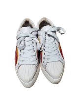 Jeffrey Campbell 7.5M Pointed Toe Hot Rod Flaming Platform Sneakers  - £27.96 GBP