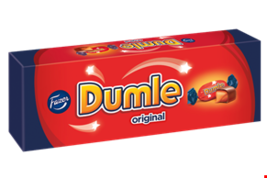 Fazer Dumle Original Soft Toffee Covered With Milk Chocolate 350g box (SET OF 4) - £47.84 GBP