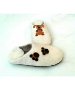 US 7 Wool slippers for women * Puppy * Handmade house shoes  - €32,15 EUR