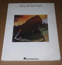 Sting The Soul Cages Songbook Vintage 1991 Hal Leonard Publishing Corpor... - £27.86 GBP