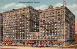 Congress Hotel Chicago IL Postcard PC251 - £3.93 GBP