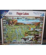 2016 White Mountain Puzzles Finger Lakes Region 1000 PC Puzzle - Complete - $12.00