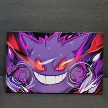 Gengar Pokémon  Wall Photo Art Board Print 11.75in x 7.25in - £19.77 GBP