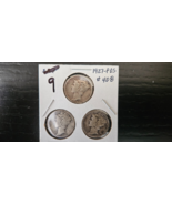 1927 P,D,S Mercury Dime Lot - $15.00