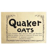Quaker Oats Cereal Health 1894 Advertisement Victorian Hot Cereal ADBN1pp - $28.05 CAD