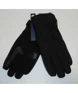 Isotoner Smartdri Gloves Black Mens Large Touchscreen New Nylon - £21.71 GBP