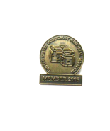 US Holocaust Memorial Museum Lapel Hat Pin Metal Pinback Vintage Member ... - €4,26 EUR