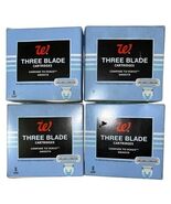 Lot of 4 Walgreens Smooth 3-Blade Cartridges for 3 Blade &amp; Venus Womens - $19.79