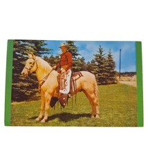 Postcard Cowboy Riding Horse Rembrant Chaps Western Chrome Unposted - $6.92