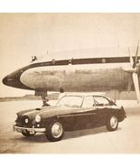 1957 Bristol 405 Saloon Britannia Plane Import Advertisement Autocar DWPP2 - $25.22 CAD