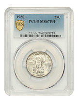 1930 25C PCGS MS67FH - £3,246.97 GBP