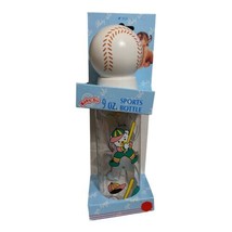 Vintage Baby-Sit 9 Oz Sports Baby Bottle Baseball Teddy Bear Theme *New NOS - $14.99