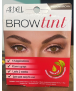 Ardell Brow Tint medium brown 12 applications - $11.39