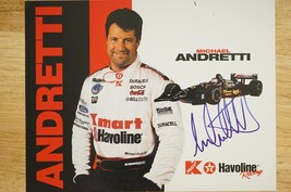 1998 NHRA Racing Original Autograph Photo Michael Anretti Havoline Kmart... - $365.00 MXN