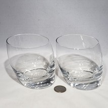 Set of 2 Chivas Regal Slanted Glasses Lowball Whiskey Whisky Rocks 12 oz EUC - £15.94 GBP