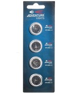 Adventure Lights Replacement Battery 4 Pack For Guardian, Tag-It & Trident Units - £12.22 GBP