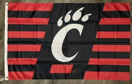 Cincinnati bearcats flag 3x5 ft red black sports banner man cave garage thumb200