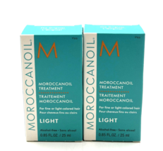 Moroccanoil Oil Treatment Light/Fine Or Light-Colored Hair 0.85 oz-2 Pack - £23.52 GBP