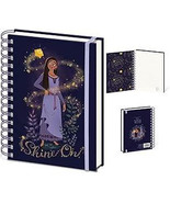 Disney Wish Wiro A5 Notebook - Shine On Design, Perfect Journal and Note... - $21.37