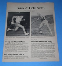 Bill Alley Herb Carper Track &amp; Field News Magazine Vintage March 1959 Sp... - £23.58 GBP