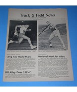 Bill Alley Herb Carper Track &amp; Field News Magazine Vintage March 1959 Sp... - $570.99 MXN