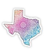 Texas Mandala Vinyl Sticker - $73.50 MXN