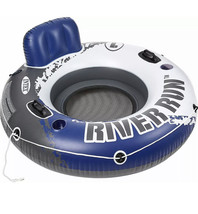 Intex River Run I Sport Lounge Inflatable Floating Water Tube Connect&#39;N Float - £34.34 GBP